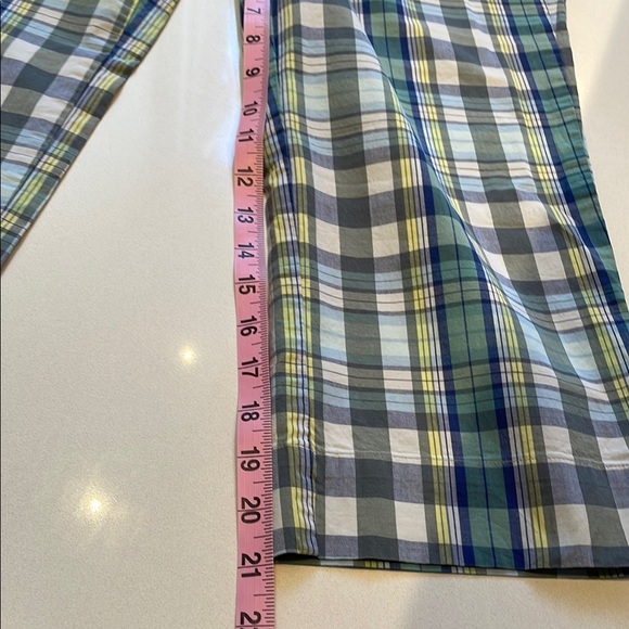 American Eagle Outfitters Vintage Plaid Cropped Culotte Capri Pants, Size 6 - Picture 11 of 12